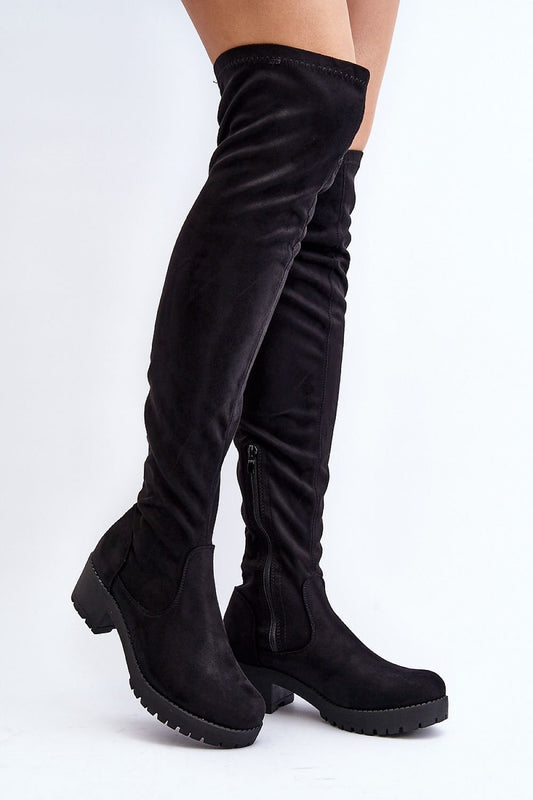 Thigh-Hight Boots Step in style