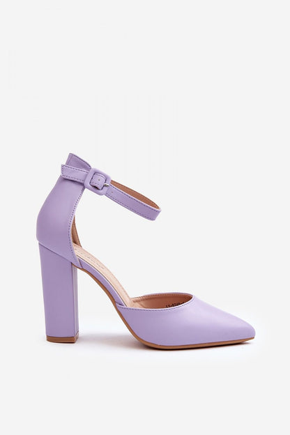 Block heel pumps Step in style