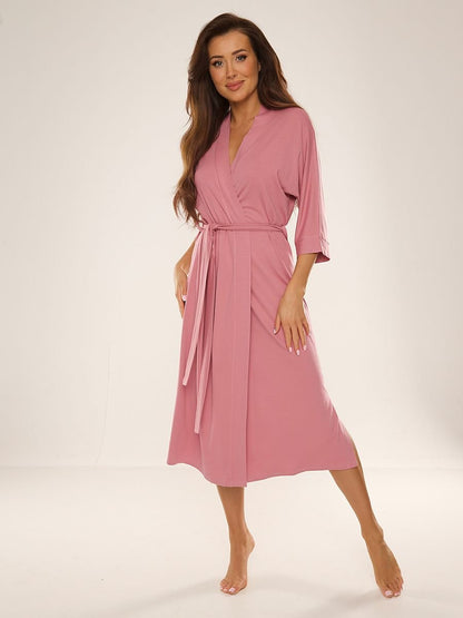 Luxurious Viscose and Lycra Women's Bathrobe by Lafense