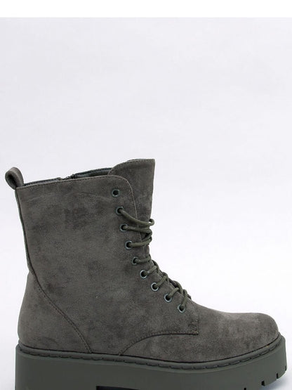 Inello Suede Lace-Up Platform Boots