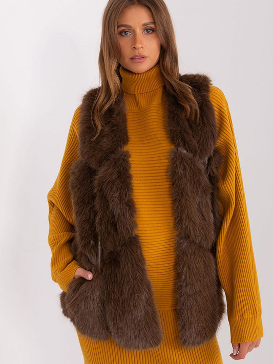 Faux Fur Gilet AT