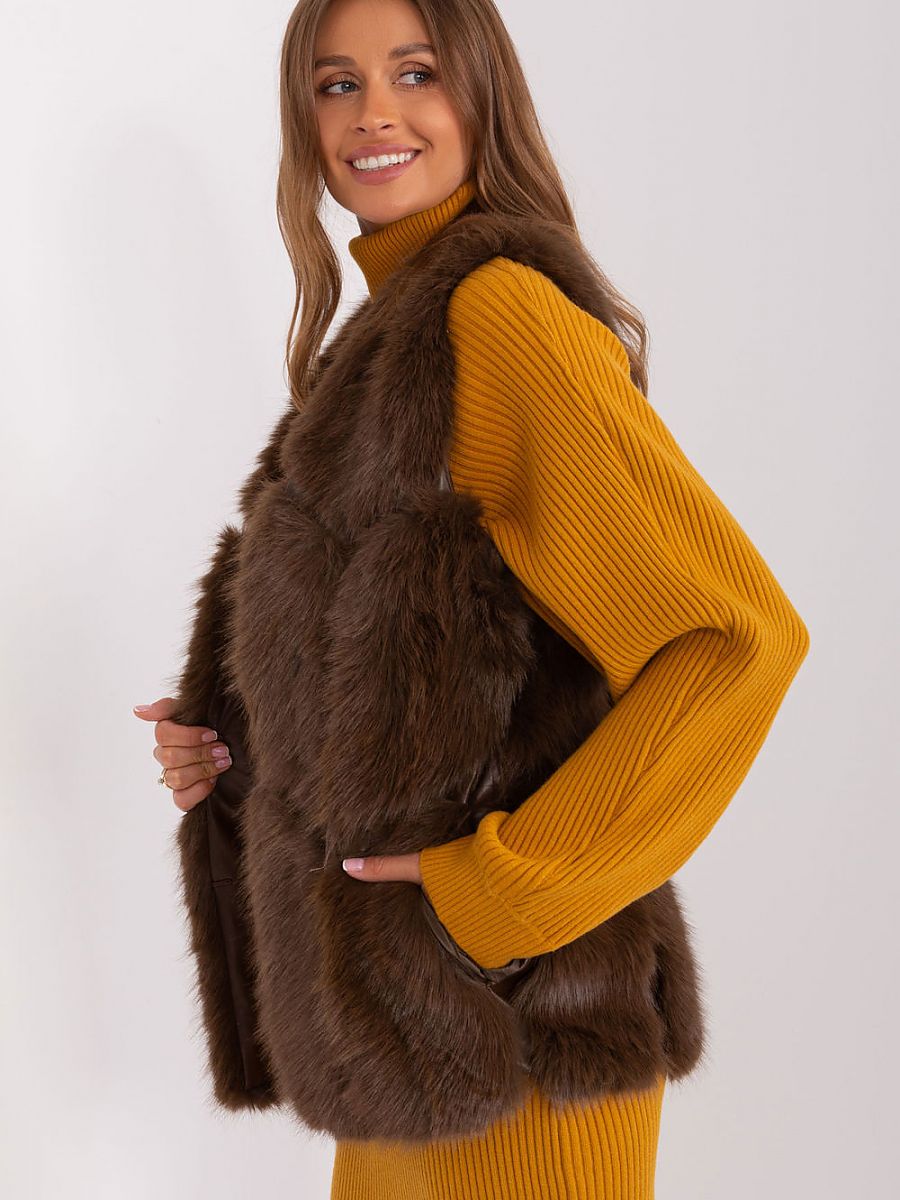 Faux Fur Gilet AT