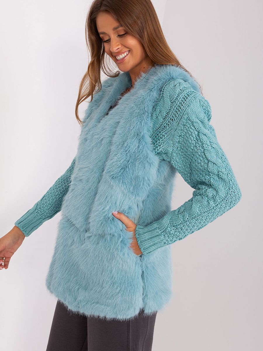 Gilet AT
Faux Fur Waistcoat