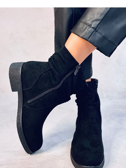 Inello Suede Boots with Fur Lining