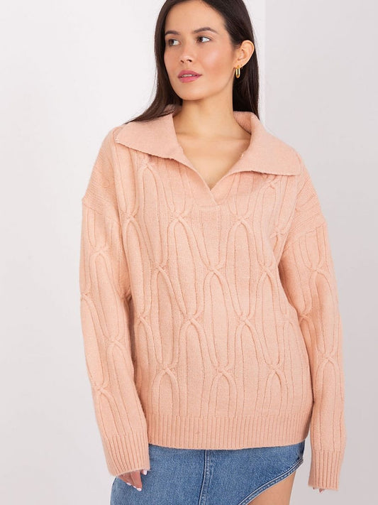 Jumper AT - Women's Versatile Acrylic Jumper with Variegated Texture