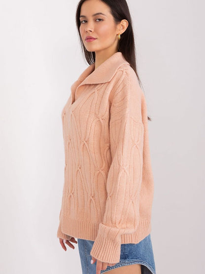 Jumper AT - Women's Versatile Acrylic Jumper with Variegated Texture