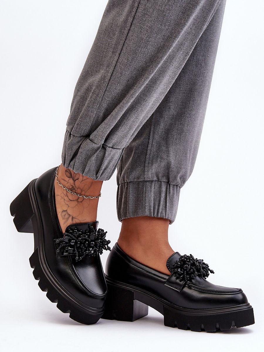 Heeled low shoes Step in style