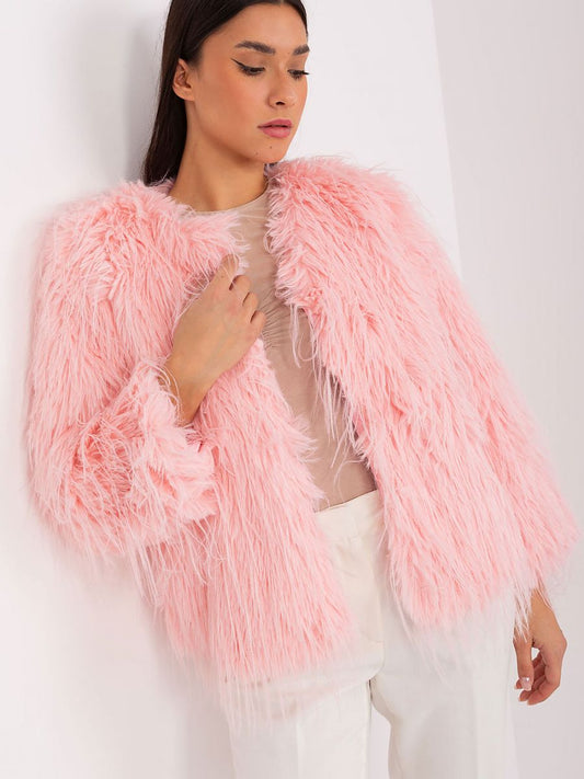 Jacket AT - Luxurious Fur Trim Transitional Jacket