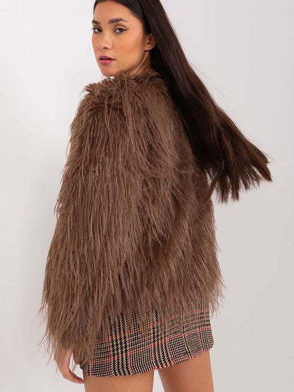 Jacket AT - Luxurious Fur Trim Transitional Jacket