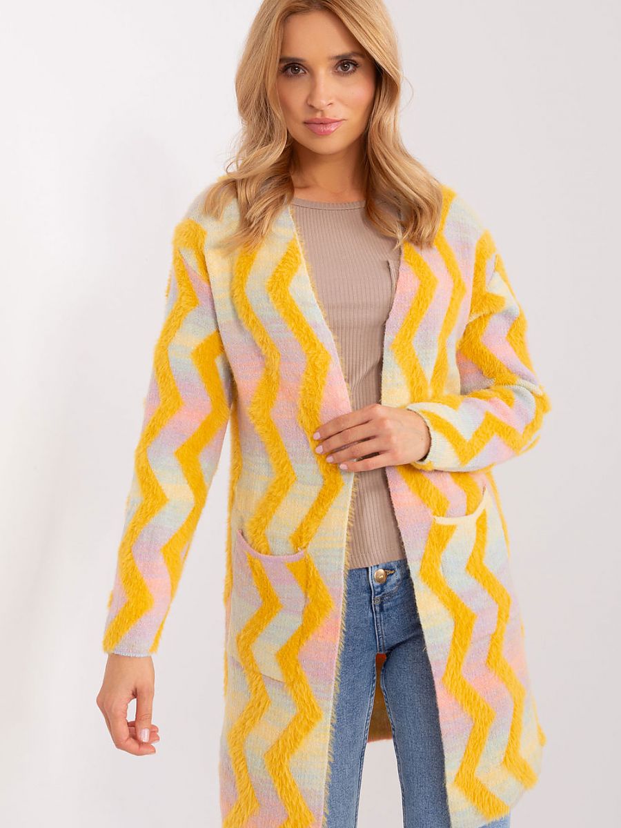 All-Purpose Geometric Pattern Cardigan