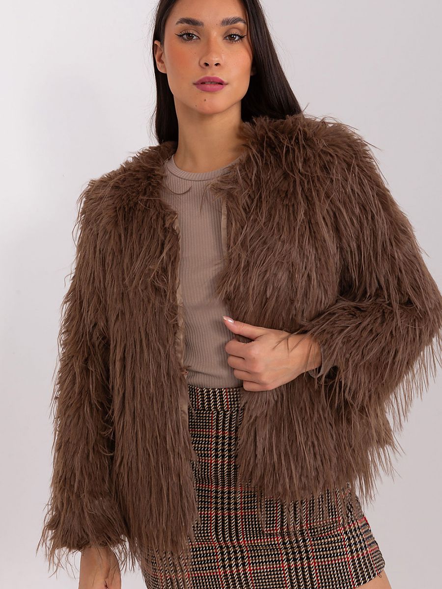 Jacket AT - Luxurious Fur Trim Transitional Jacket