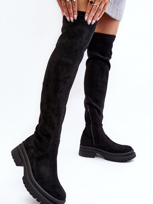 Thigh-Hight Boots Step in style