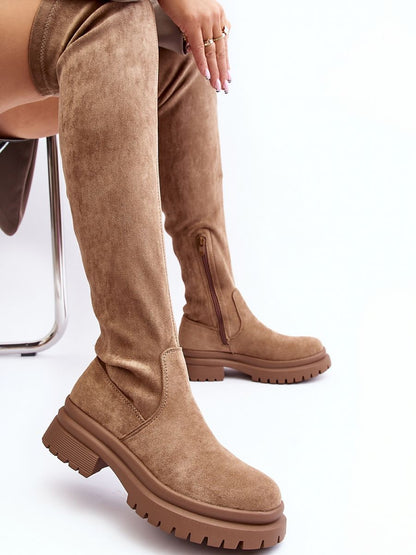 Thigh-Hight Boots Step in style