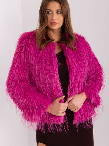 Jacket AT: Stylish Transitional Outerwear with Unique Fur Trim