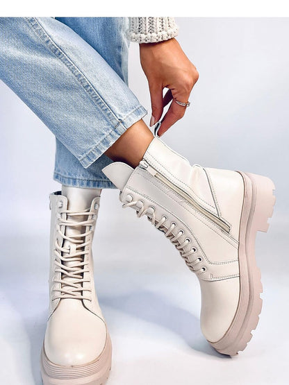 Lace-Up Military Style Women's Boots