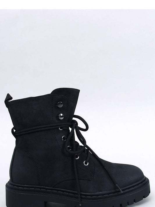 Inello Lace-Up Boots with Fur Lining