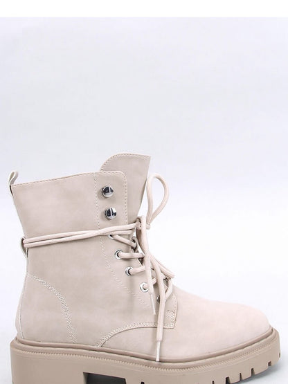 Inello Lace-Up Boots with Zipper Closure