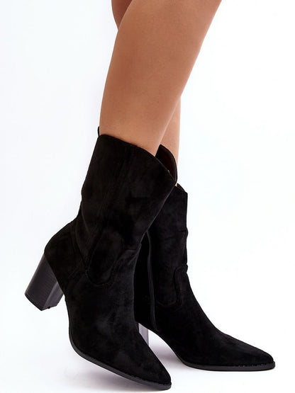 Heel boots Step in style