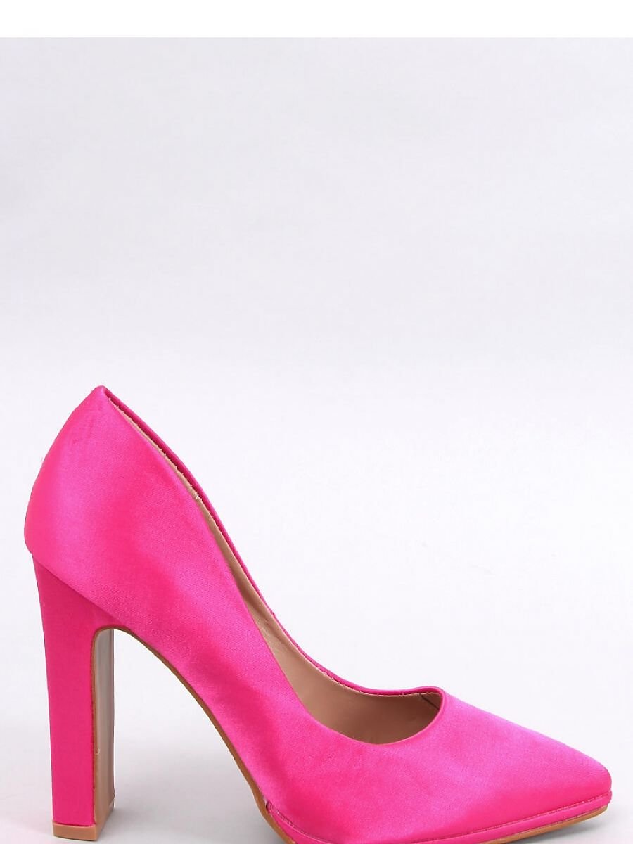 Elegant Satin Block Heel Pumps by Inello