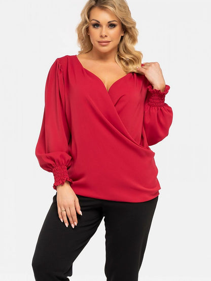 Plus size blouse Karko