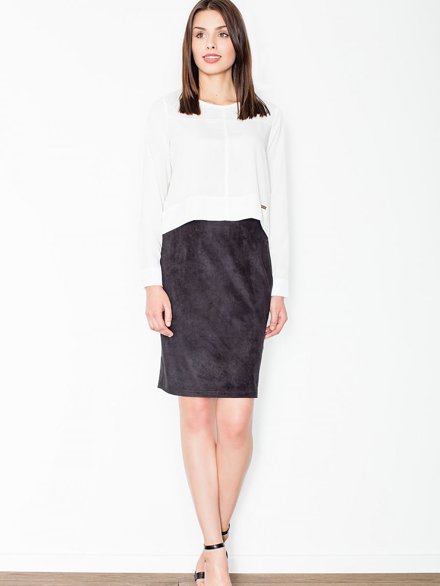 Skirt Figl - Classic Black Straight Skirt