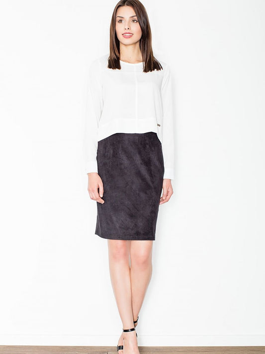 Skirt Figl - Classic Black Straight Skirt