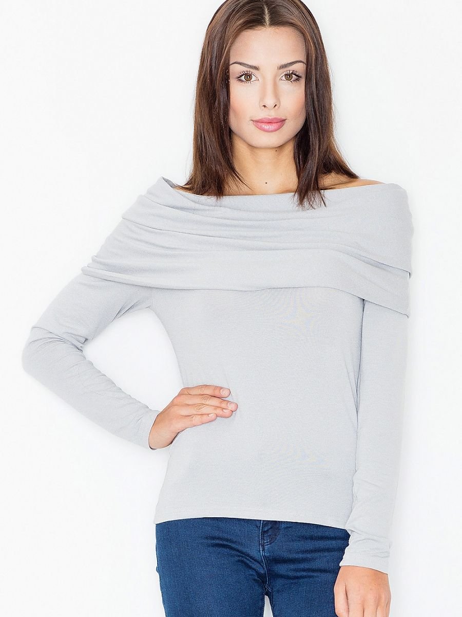 Stylish Turtle-Necked Blouse