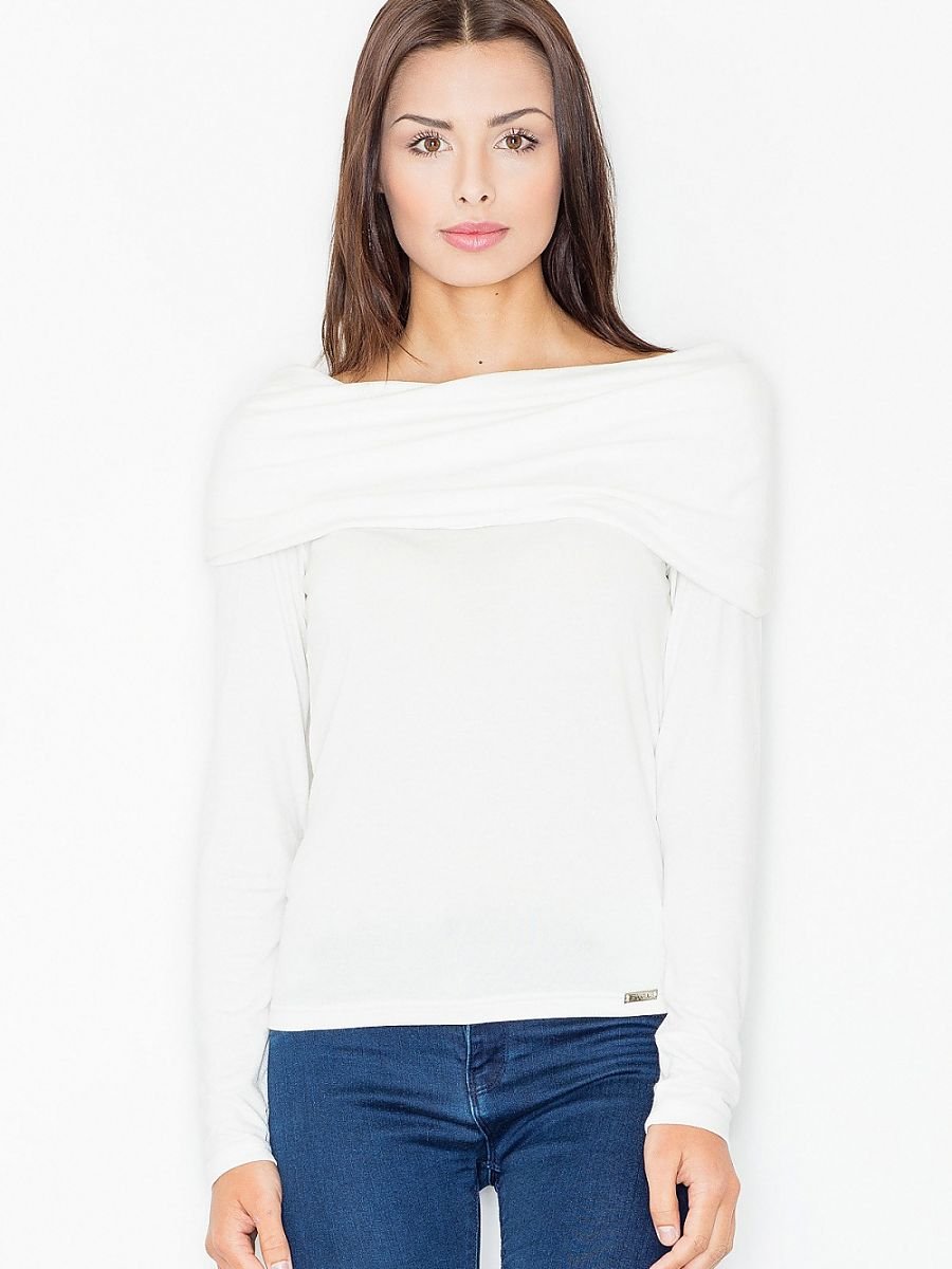 Turtleneck Long Sleeve Blouse