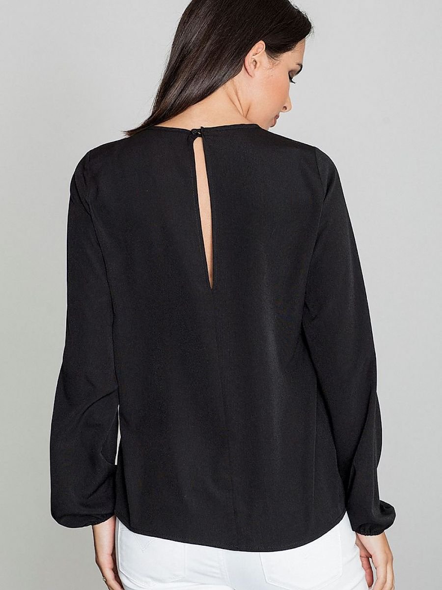 Interesting Neckline Blouse