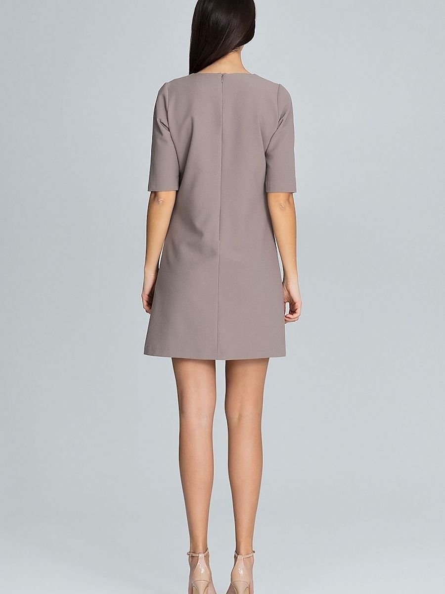 Figl Elegant 3/4 Sleeve Cocktail Dress