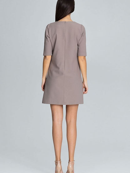 Figl Elegant 3/4 Sleeve Cocktail Dress