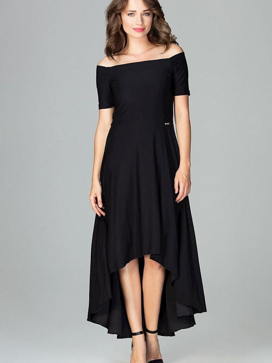 Elegant Asymmetrical Cocktail Dress