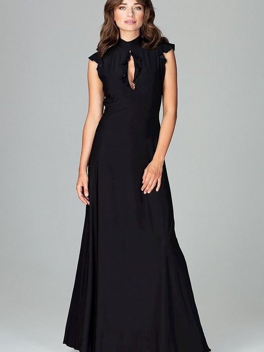 Elegant Maxi Cocktail Dress Lenitif