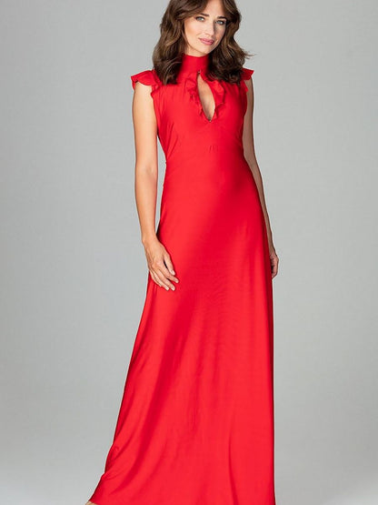 Elegant Lenitif Maxi Cocktail Dress