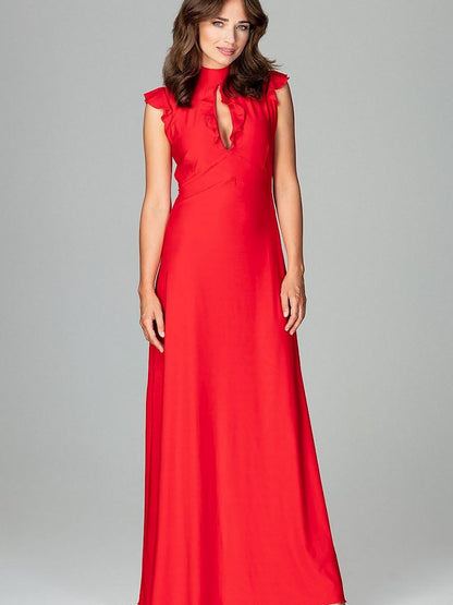 Elegant Lenitif Maxi Cocktail Dress