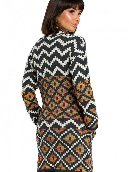 Embrace Cardigan - Aztec Knit Design