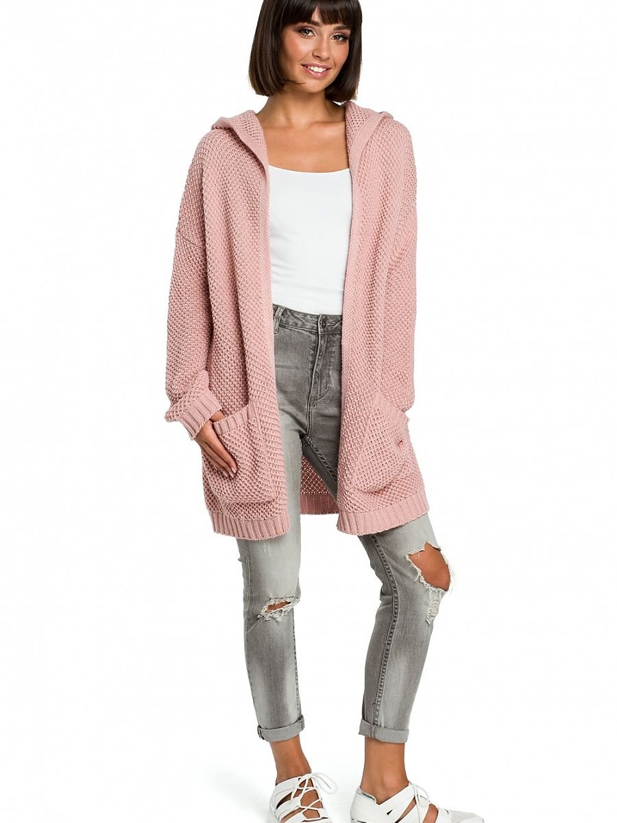 Cozy Hooded Knit Cardigan