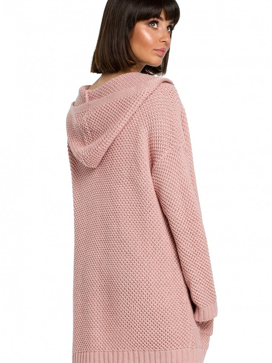 Cozy Hooded Knit Cardigan