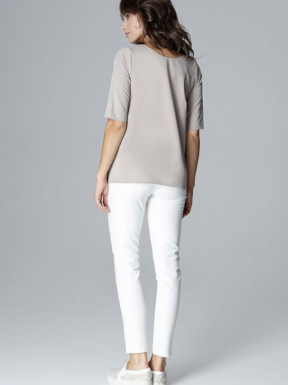 Lenitif Elegant Loose Cut Blouse