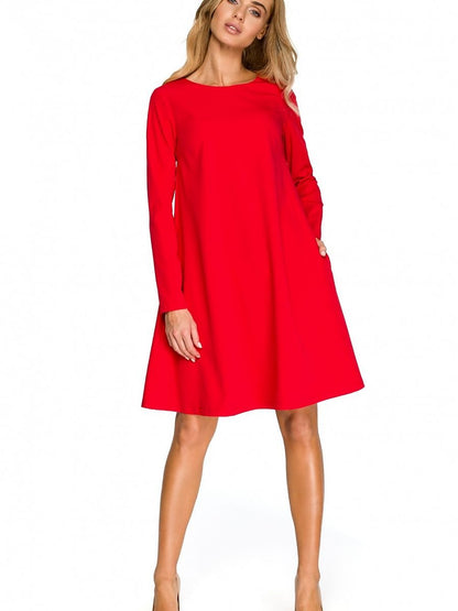 Elegant Flared Cocktail Dress - Stylove