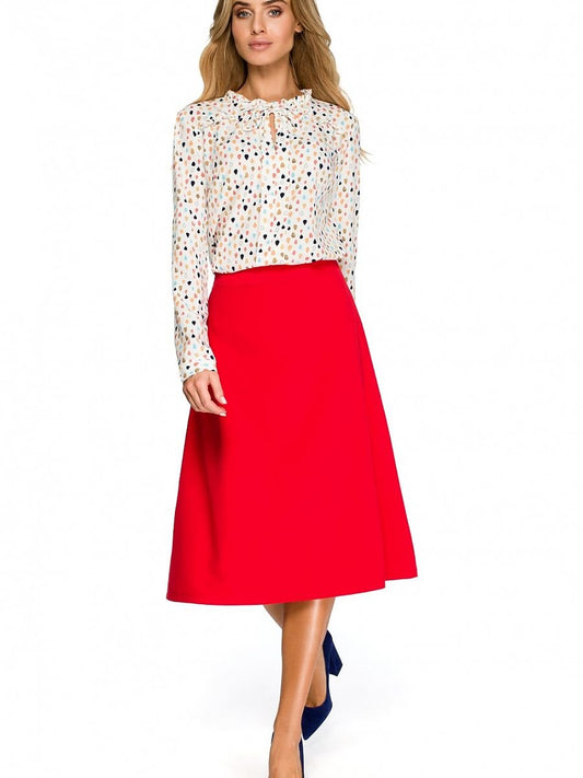 Stylove A-Line Midi Skirt