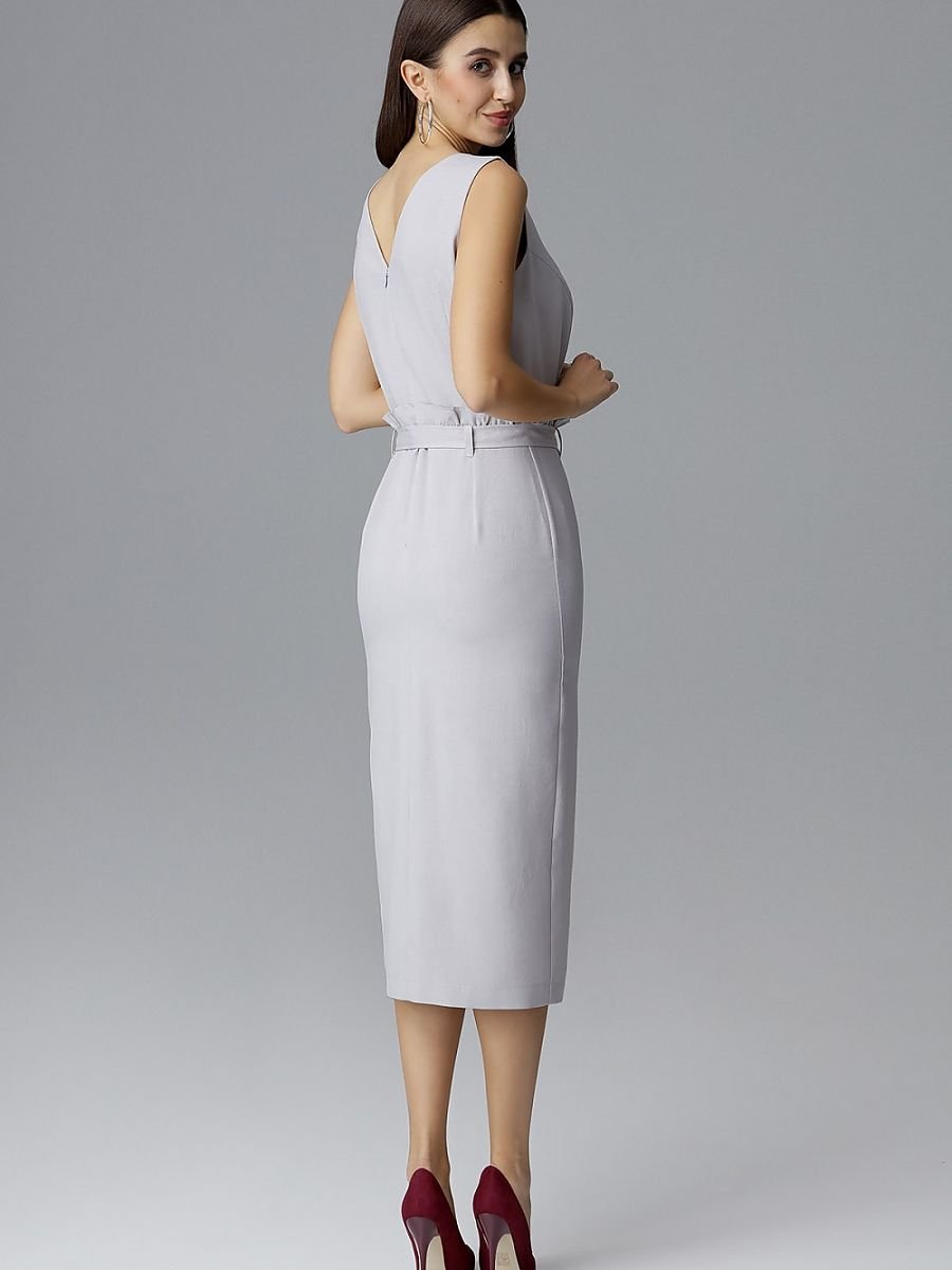 Elegant Sleeveless Cocktail Dress by Figl