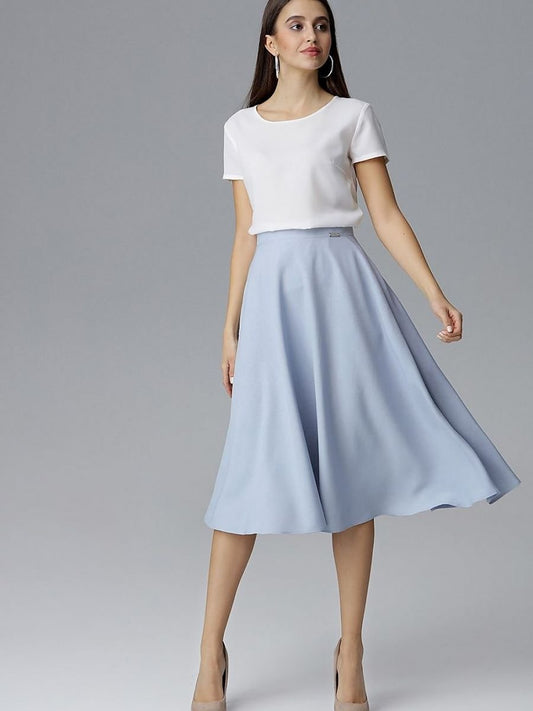 Flared Belted Skirt