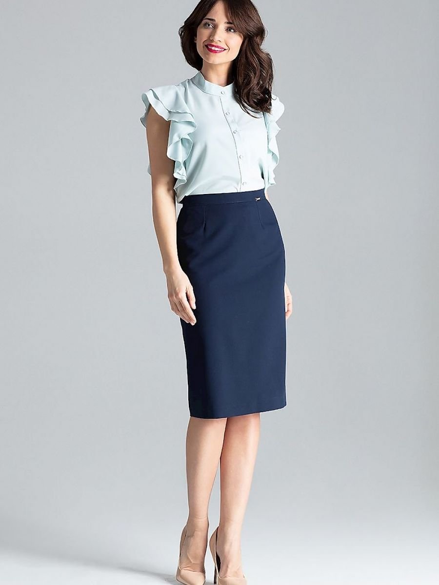 Elegant Overlap Classic Skirt