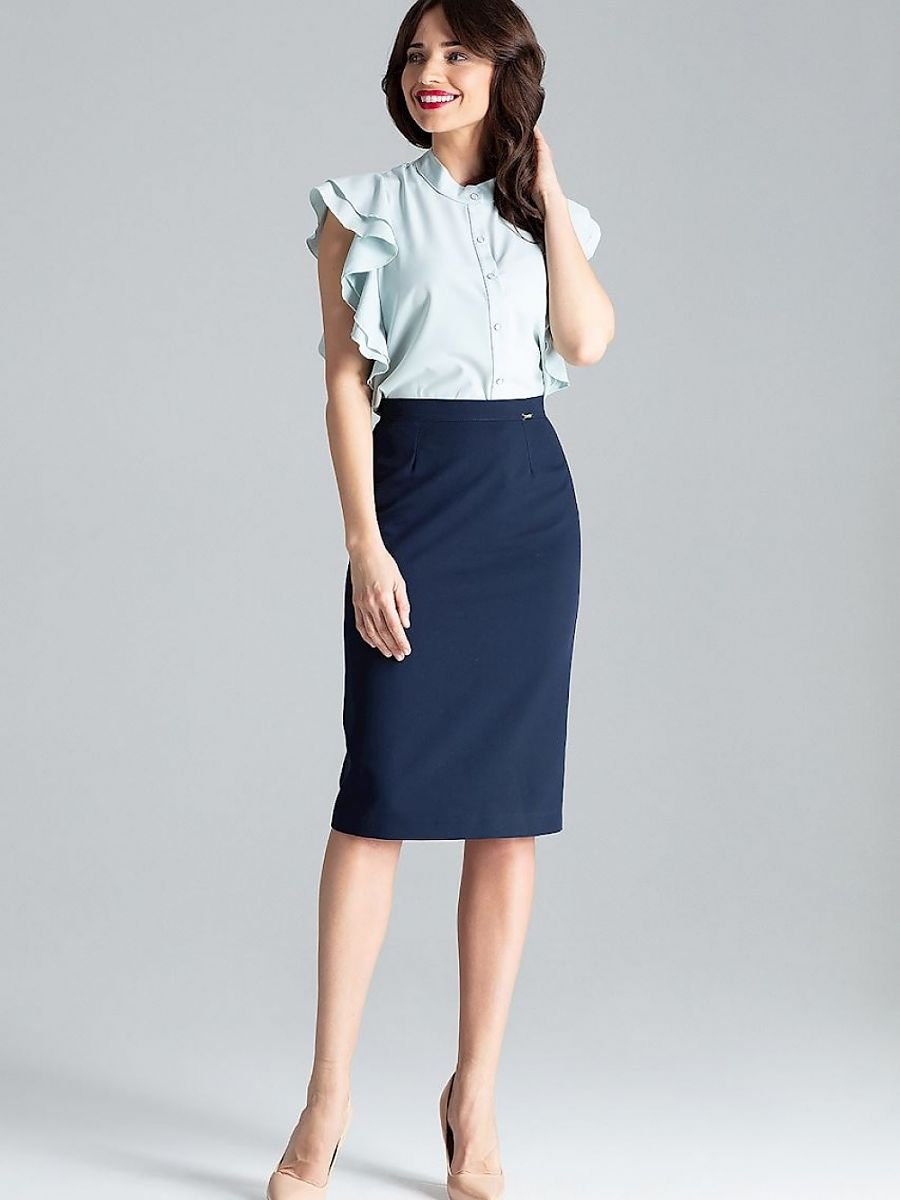 Elegant Overlap Classic Skirt