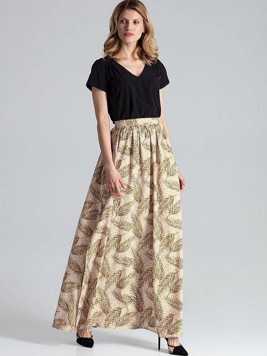 Elegant Long Wide Skirt by Figl