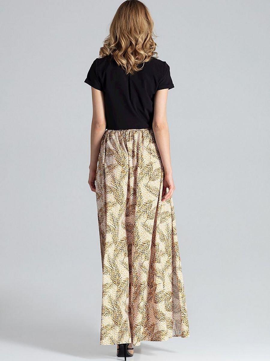 Elegant Long Wide Skirt by Figl