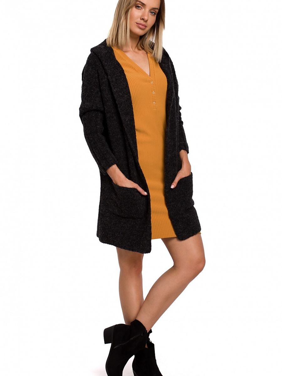 Oversized Hooded Cardigan: Moe Jacket