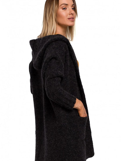 Oversized Hooded Cardigan: Moe Jacket