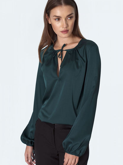 Satin Charm Blouse